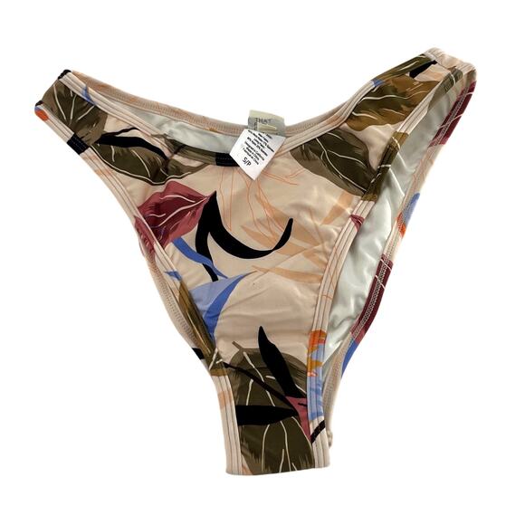 L*Space Eco Chic Econyl® Whiplash Bikini Bottom S - Picture 1 of 9